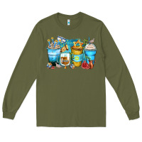 Army Green hanukkah coffee cups Long Sleeve Tee - Zillion Design Studio