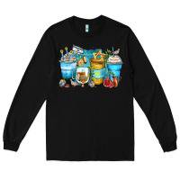 Black hanukkah coffee cups Long Sleeve Tee - Zillion Design Studio