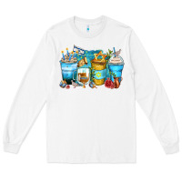 White hanukkah coffee cups Long Sleeve Tee - Zillion Design Studio
