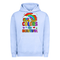 Pigment Grape Ice name vibrant positivity rainbow art Urban Hoodie - LillyAllenDesigns