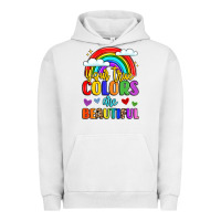 Pigment Lunar Rock name vibrant positivity rainbow art Urban Hoodie - LillyAllenDesigns
