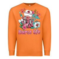 Carrot nurse gnomies nurse  life spring Premium Sweatshirt - BarkalooDesign