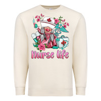 Sandshell nurse gnomies nurse  life spring Premium Sweatshirt - BarkalooDesign