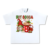 White hot cocoa gnome Urban Heavy Tee - Zillion Design Studio
