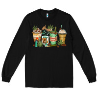 Black highly caffeinated coffee cups Long Sleeve Tee - Zillion Design Studio