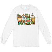 White highly caffeinated coffee cups Long Sleeve Tee - Zillion Design Studio