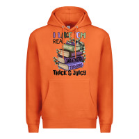 Carrot i like them real thick and juicy books Premium Hoodie - MaliasSmallBusiness