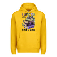 Lemon i like them real thick and juicy books Premium Hoodie - MaliasSmallBusiness