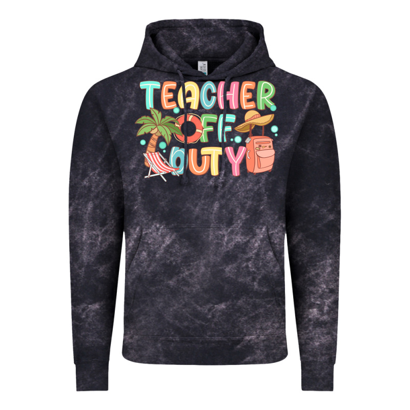 Teacher Off Duty Summer Vintage Hoodie by JahusDesignShop | Teevron