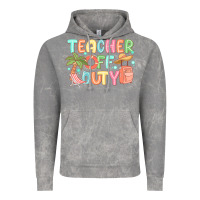 Cloud Rock teacher off duty summer Vintage Hoodie - JahusDesignShop