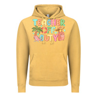 Vintage Mustard teacher off duty summer Vintage Hoodie - JahusDesignShop