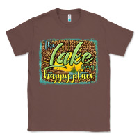 Chestnut the lake is my happy place Classic Tee - HRA Design Shop