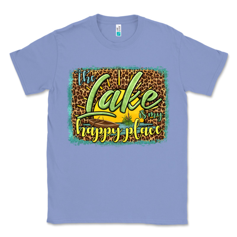 The Lake Is My Happy Place Classic Tee by HRA Design Shop | Teevron