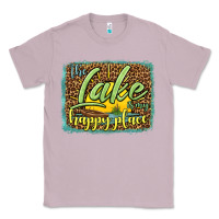 Lilac the lake is my happy place Classic Tee - HRA Design Shop