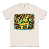 Natural the lake is my happy place Classic Tee - HRA Design Shop