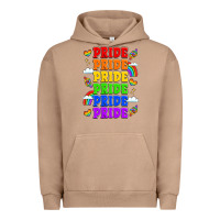 Pigment Burro rainbow pride celebration Urban Hoodie - LillyAllenDesigns