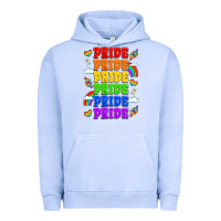 Pigment Grape Ice rainbow pride celebration Urban Hoodie - LillyAllenDesigns