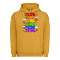 Pigment Peanut Butter rainbow pride celebration Urban Hoodie - LillyAllenDesigns