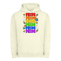 Pigment Pistachio rainbow pride celebration Urban Hoodie - LillyAllenDesigns