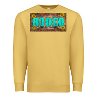 Antique Gold western rodeo sunflowers weapon  license plate template Premium Sweatshirt - BarkalooDesign