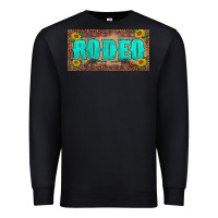 Black western rodeo sunflowers weapon  license plate template Premium Sweatshirt - BarkalooDesign