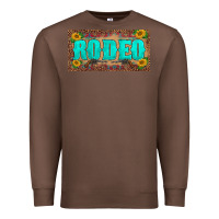 Chestnut western rodeo sunflowers weapon  license plate template Premium Sweatshirt - BarkalooDesign