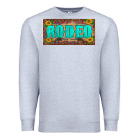 Heather Grey western rodeo sunflowers weapon  license plate template Premium Sweatshirt - BarkalooDesign