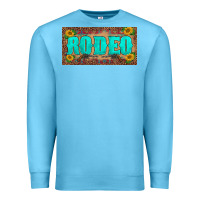 Ocean Blue western rodeo sunflowers weapon  license plate template Premium Sweatshirt - BarkalooDesign