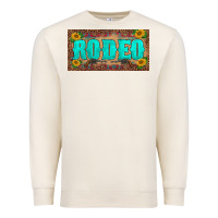 Sandshell western rodeo sunflowers weapon  license plate template Premium Sweatshirt - BarkalooDesign