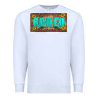 White western rodeo sunflowers weapon  license plate template Premium Sweatshirt - BarkalooDesign