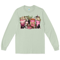 Matcha let's go girls coffee cups Long Sleeve Tee - Zillion Design Studio