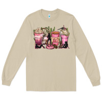Mushroom let's go girls coffee cups Long Sleeve Tee - Zillion Design Studio