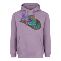 Lavender cowboy hat Heavyweight Hoodie - AdoDesignShop
