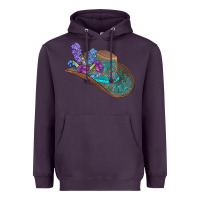 Plum cowboy hat Heavyweight Hoodie - AdoDesignShop