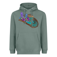 Sage cowboy hat Heavyweight Hoodie - AdoDesignShop