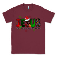 Burgundy jesus the season for the season Classic Tee - CowhideDigitalArt