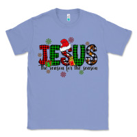 Colony Blue jesus the season for the season Classic Tee - CowhideDigitalArt