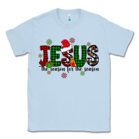 Dusty Blue jesus the season for the season Classic Tee - CowhideDigitalArt