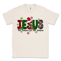 Natural jesus the season for the season Classic Tee - CowhideDigitalArt