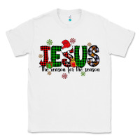 White jesus the season for the season Classic Tee - CowhideDigitalArt