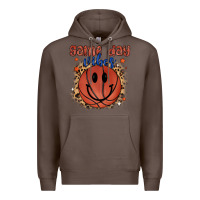 Coffee game day vibes Premium Hoodie - MaliasSmallBusiness