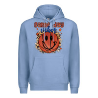Colony Blue game day vibes Premium Hoodie - MaliasSmallBusiness