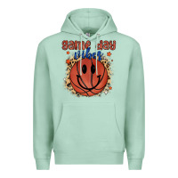 Seafoam game day vibes Premium Hoodie - MaliasSmallBusiness