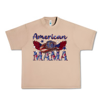 Burro American mama with cowboy Urban Heavy Tee - texasbilliewilder