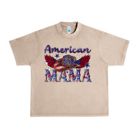 French Oak American mama with cowboy Urban Heavy Tee - texasbilliewilder