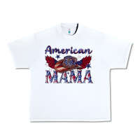White American mama with cowboy Urban Heavy Tee - texasbilliewilder