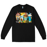 Black louisiana coffee cups Long Sleeve Tee - Zillion Design Studio