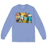 Colony Blue louisiana coffee cups Long Sleeve Tee - Zillion Design Studio