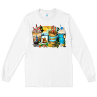 White louisiana coffee cups Long Sleeve Tee - Zillion Design Studio