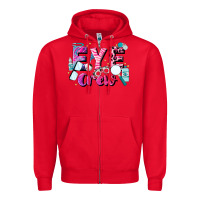 Red eye crew Zipper Hoodie - JahusDesignShop